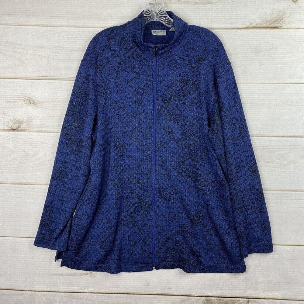 Blue Zip-Front Women's Jacket - Croft & Barrow